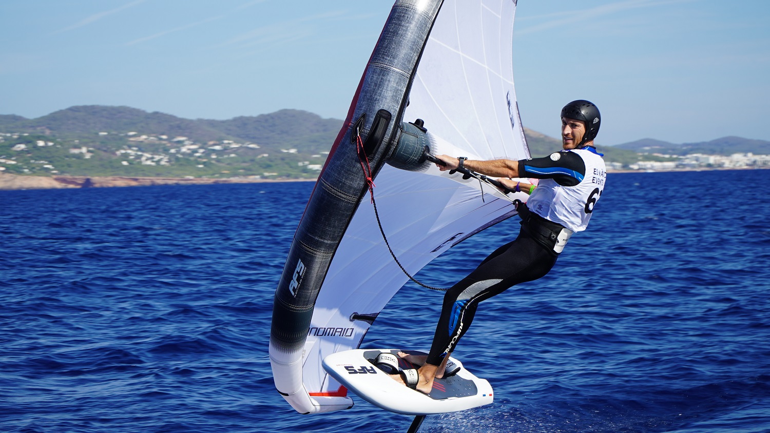 Puesto 13º para Roberto Alén en la Copa de España de Wingfoil (Ibiza Wingfoil Open)
